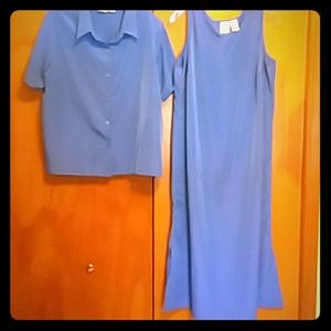 Womans Plus Size Dress and Jacket 18W NEW